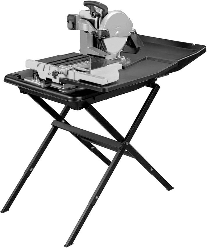 Saw With Folding Stand