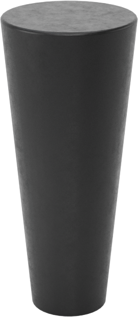 Kimyasal Dirençli EPDM Konik Tapa, 17/64“ ila 3/8” İç Çap için
