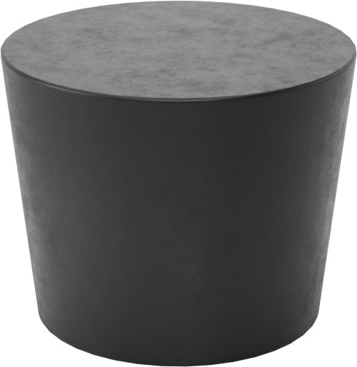 Kimyasal Dirençli EPDM Konik Tapa, 1-1/16“ ila 1-3/16” İç Çap için
