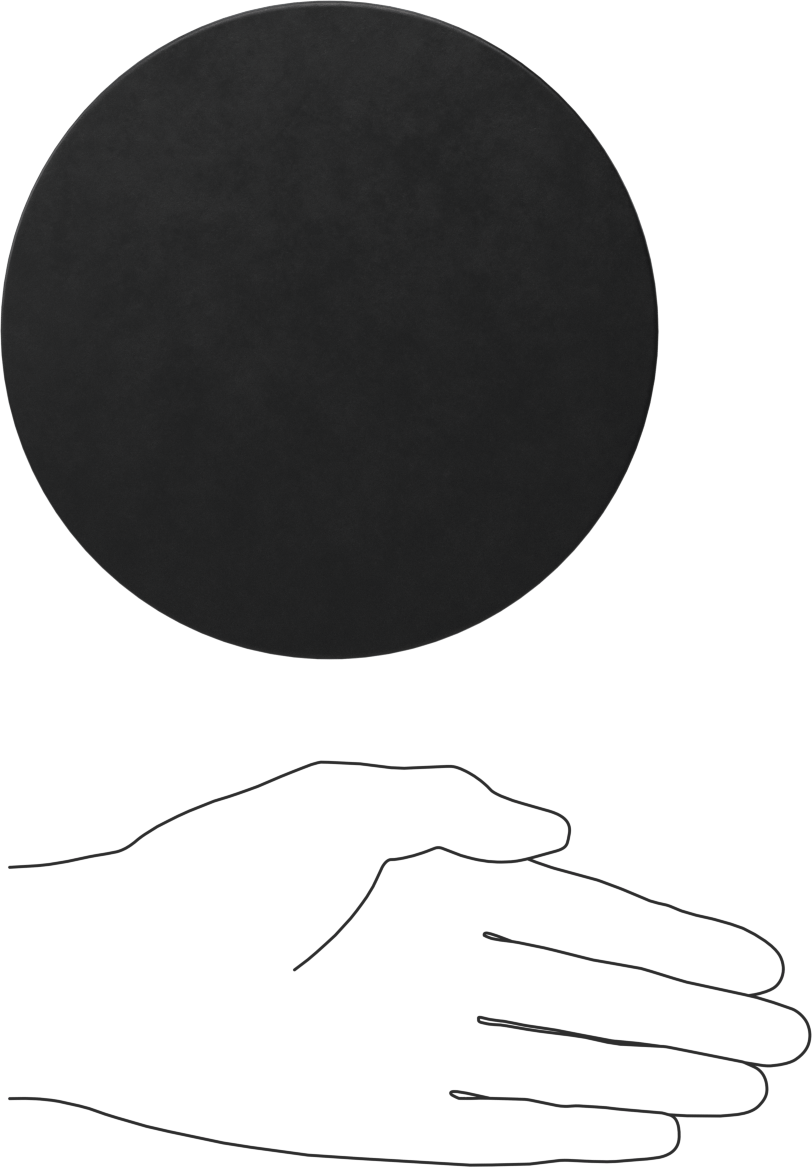 Kimyasal Dirençli EPDM Konik Tapa, 4-51/64“ ila 5-47/64” İç Çap için