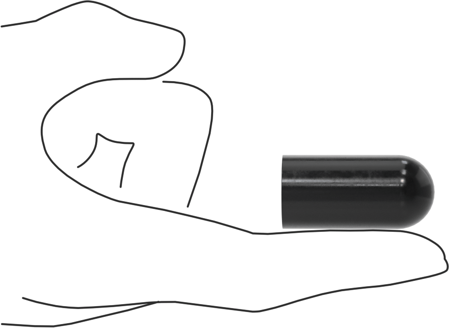 5/8" Dış Çap için Kimyasal Dayanıklı EPDM Yuvarlak Kapaklar