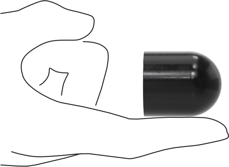 1-3/16" Dış Çap için Kimyasallara Dayanıklı EPDM Yuvarlak Kapaklar