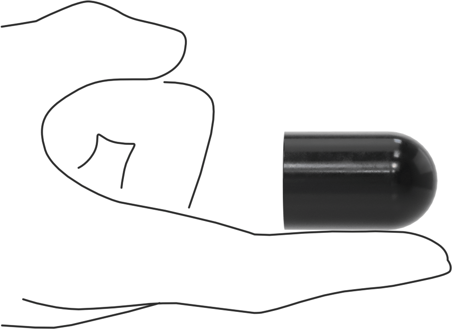 7/8" Dış Çap için Kimyasal Dirençli EPDM Yuvarlak Kapaklar