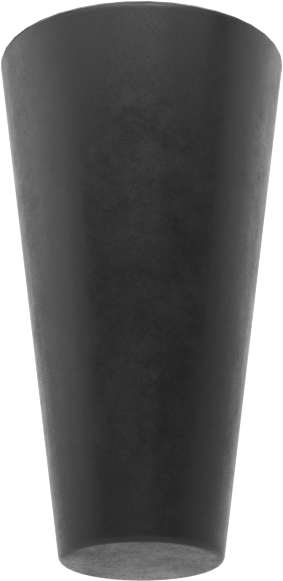 Kimyasal Dirençli EPDM Konik Tapa, 13/64“ ila 9/32” İç Çap için