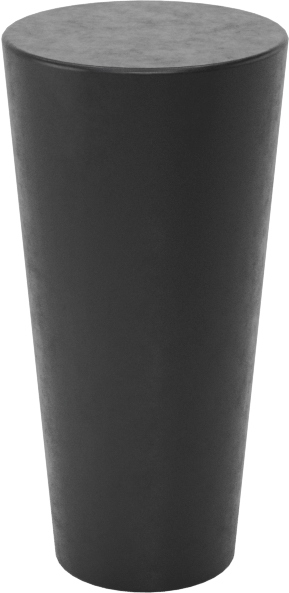 Kimyasal Dirençli EPDM Konik Tapa, 17/64“ ila 5/16” iç çap için
