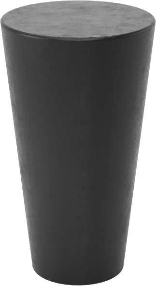 Kimyasal Dirençli EPDM Konik Tapa, 21/64“ ila 7/16” iç çap için