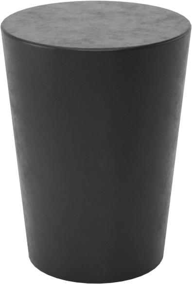 Kimyasal Dirençli EPDM Konik Tapa, 37/64“ ila 11/16” İç Çap için