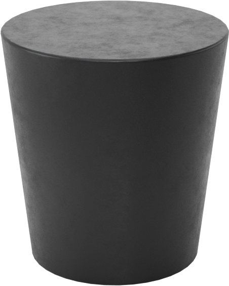 Kimyasal Dirençli EPDM Konik Tapa, 47/64“ ila 7/8” İç Çap için