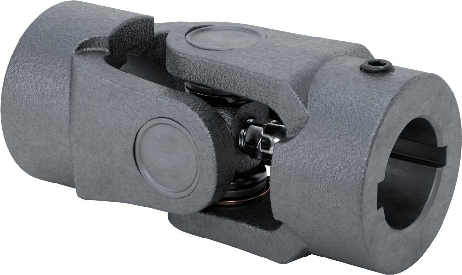 Yüksek Torklu Tekli U-Eklem, Demir, 1-1/4“ Çap x 1-5/32” Derinlikte Mil için