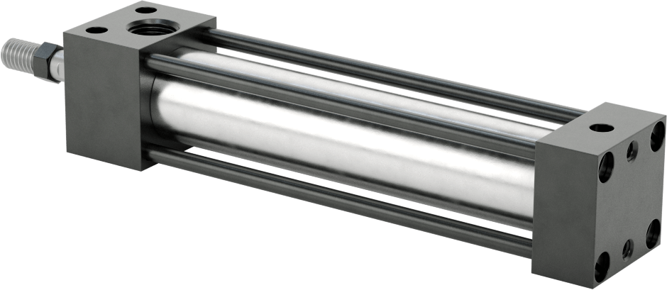 Bağlantı Çubuğu Hava Silindiri, Çift Etkili, Sensör Hazır, 3/4" Delik, 2-1/2" Strok