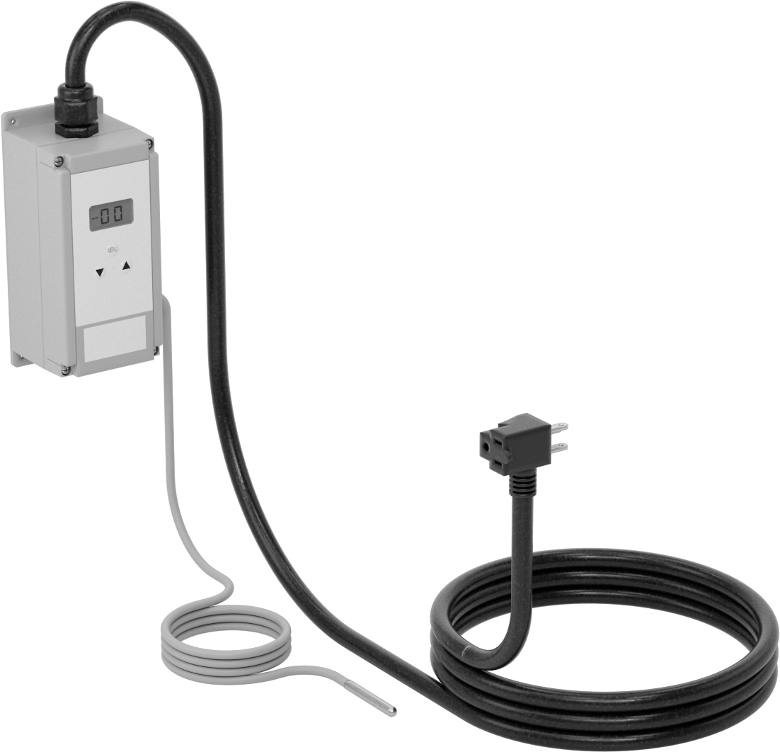 Açma/Kapama Sıcaklık Kontrol Cihazı, Takılabilir Isıtıcılar için, IP66 ve NEMA 4x Sınıfı
