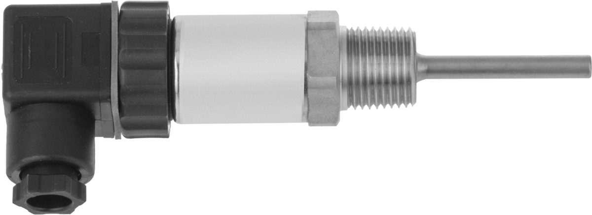 Sıvı ve Gaz için Dişli RTD Prob Transmitteri, Dairesel DIN, 1-3/4" Prob Uzunluğu