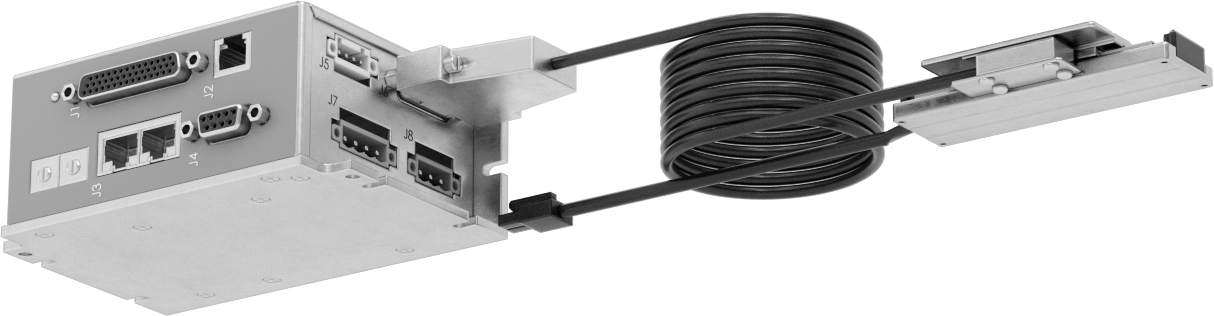 Düşük Profilli Elektrikli Konumlandırma Kaydırma, Otomatik Kontrollü, 18 mm Strok Uzunluğu, 38 mm Toplam Genişlik