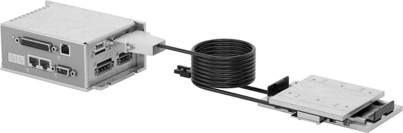 Düşük Profilli Elektrikli Konumlandırma Kaydırma, Otomatik Kontrollü, 25 mm Strok Uzunluğu, 80 mm Genişlik