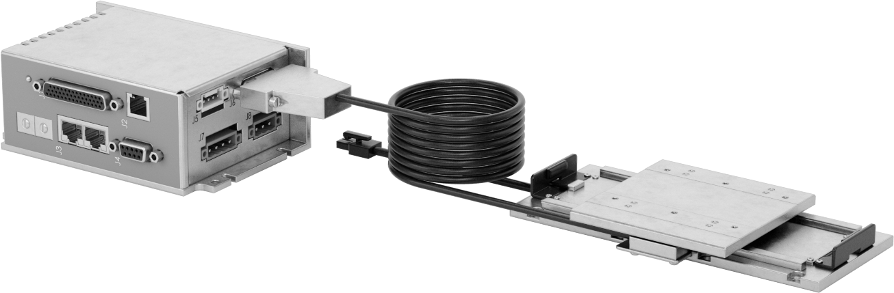 Düşük Profilli Elektrikli Konumlandırma Kaydırma, Otomatik Kontrollü, 65 mm Strok Uzunluğu, 80 mm Genişlik