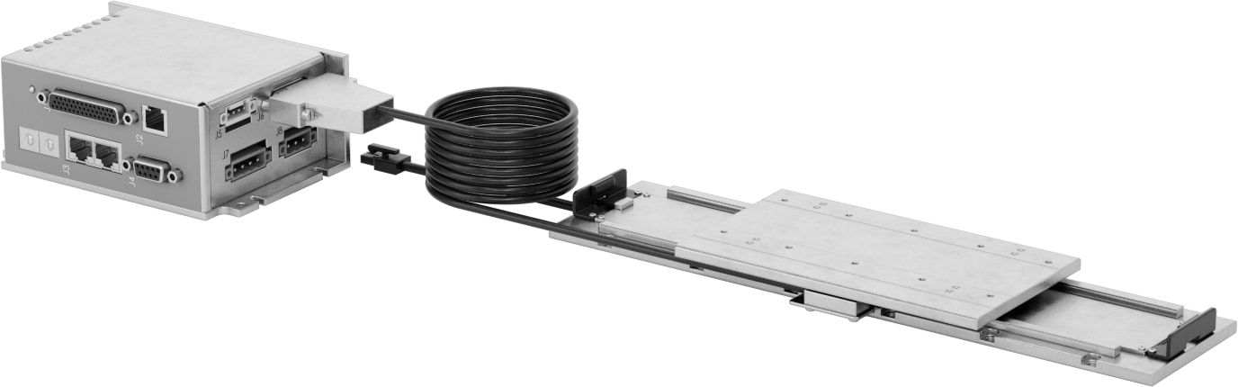 Düşük Profilli Elektrikli Konumlandırma Kaydırma, Otomatik Kontrollü, 120 mm Strok Uzunluğu