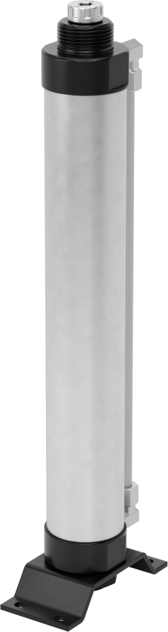 Hava-Hidrolik Güç Ünitesi, 40 mm Delik Çapı, 200 mm Maksimum Yağ Deplasman Aralığı