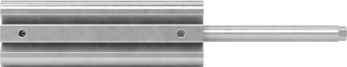 Esnek Montajlı ISO Hava Silindiri, 25 mm Delik Boyutu, 40 mm Genişlik, 80 mm Strok Uzunluğu