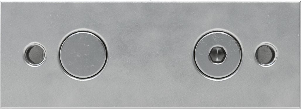 Kilitli Hava Sürgüsü, 25 mm Delik Boyutu, 50 mm Strok Uzunluğu