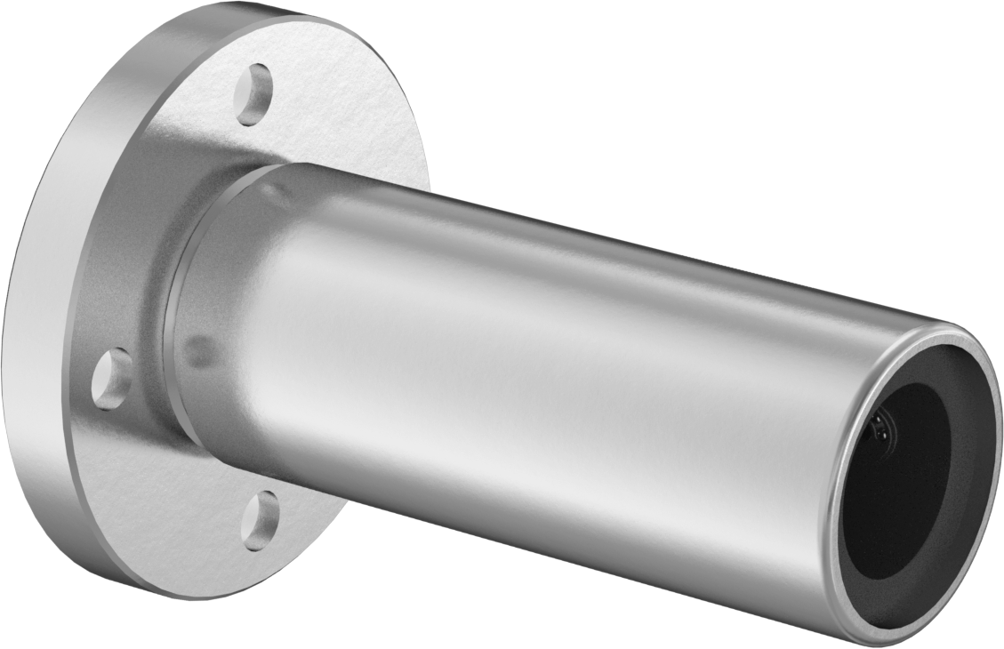 Flanş Montajlı Bilyalı Lineer Rulman, Yuvarlak Flanş, Mil Çapı 12 mm, 61mm x 42mm x 42mm
