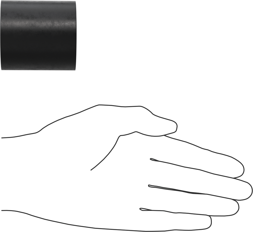 Neopren Titreşim Sönümleyici Sandviç Montaj, 1/2"-13 Dişli Çelik Ek Parça, 310 lb. Kapasite, 2-1/8" Yükseklik