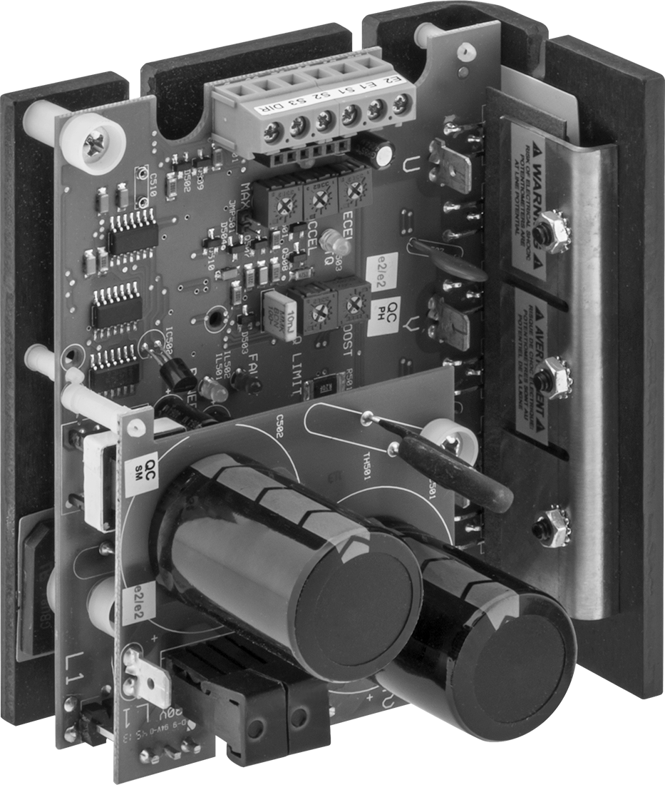 Üç fazlı AC motor hız kontrolü, 1/2 hp için