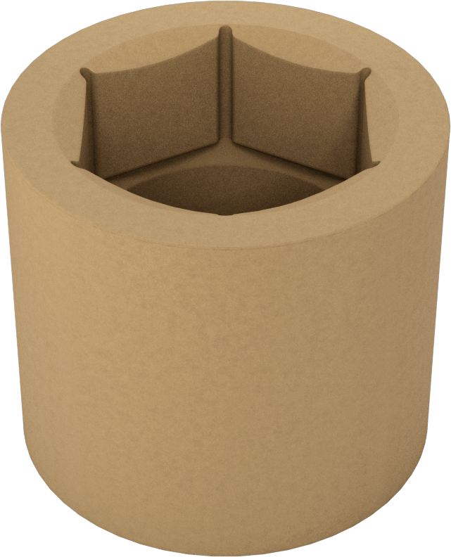 Kıvılcım Çıkarmayan 6 Uçlu Lokma Anahtarı, 3/4" Kare Tahrik, 1-7/16" Boyut