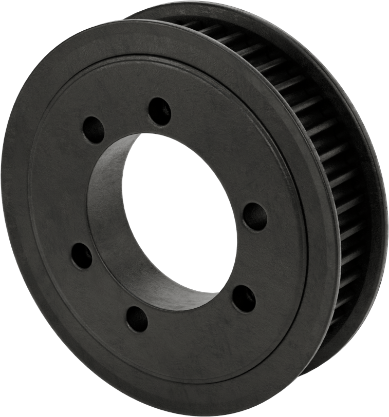 Yüksek Mukavemetli HTD Zaman Kayışı Kasnağı, 20 mm Maksimum Kayış Genişliği için, Burç Montajı, 120.91 mm OD