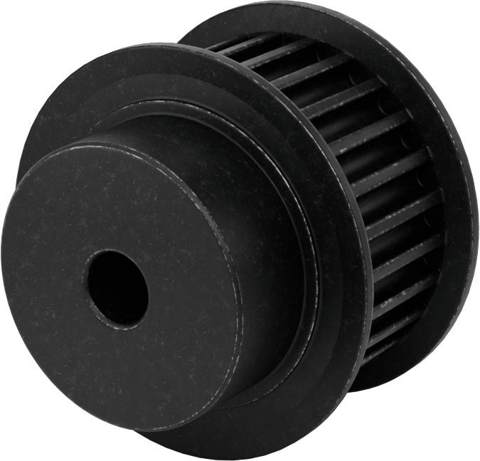Yüksek Mukavemetli HTD Zaman Kayışı Kasnağı, 30 mm Maksimum Kayış Genişliği için, Presle Takma Montaj, 74.93 mm OD