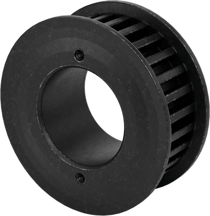 Yüksek Mukavemetli HTD Zaman Kayışı Kasnağı, 22 mm maksimum kayış genişliği için, Burç Montajı, 80.16 mm OD