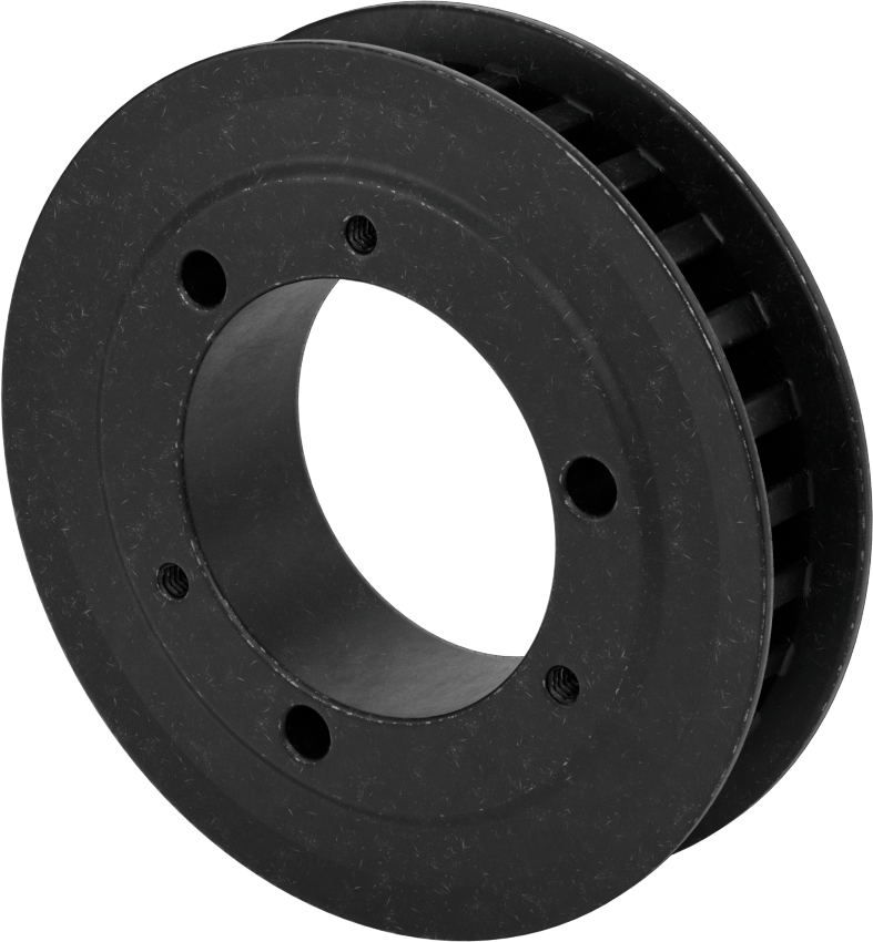 Yüksek Mukavemetli HTD Zaman Kayışı Kasnağı, 20 mm Maksimum Kayış Genişliği için, Burç Montajı, 141.23 mm OD