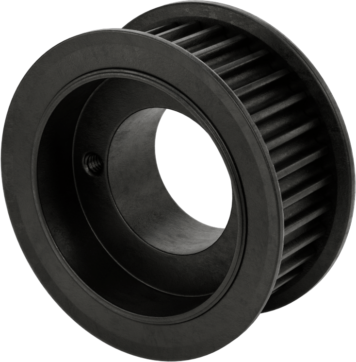 Yüksek Mukavemetli HTD Zaman Kayışı Kasnağı, 30 mm Maksimum Kayış Genişliği için, Burç Montajı, 89.92 mm OD