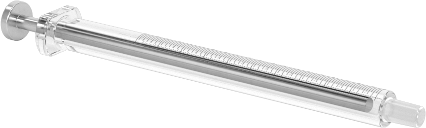 Cam Şırınga, Luer Slip Bağlantılı, 0,5 ml Kapasite