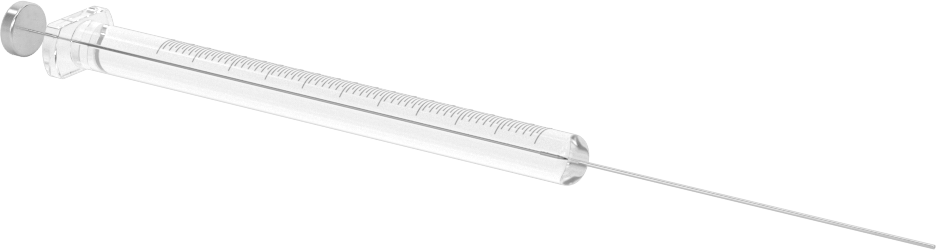 Cam Şırınga, Sabit İğne Değiştirilebilirliği ile, 0,005 ml Kapasite
