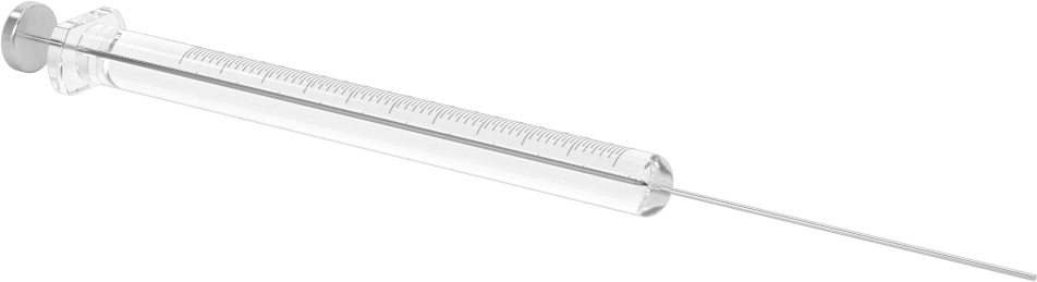 Cam Şırınga, Sabit İğne Değiştirilebilirliği ile, 0,025 ml Kapasite