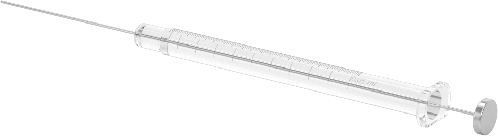 Cam Şırınga, Sabit İğne Değiştirilebilirliği ile, PTFE Piston