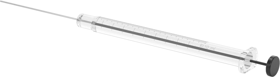 Cam Şırınga, Sabit İğne Değiştirilebilirliği ile, PTFE Piston