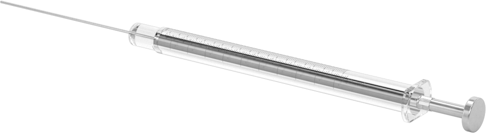 Cam Şırınga, Sabit İğne Değiştirilebilirliği ile, 0,5 ml Kapasite