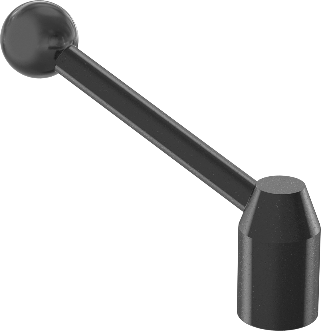 Çelik Ayarlanabilir Tutamak, M16 x 2 mm Dişli Delik