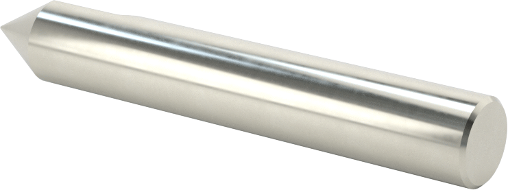 Oyma Uçlu Freze, Kaplamasız, 1 Yiv, 3/8" Freze Çapı, 60 Derece Kesme Açısı