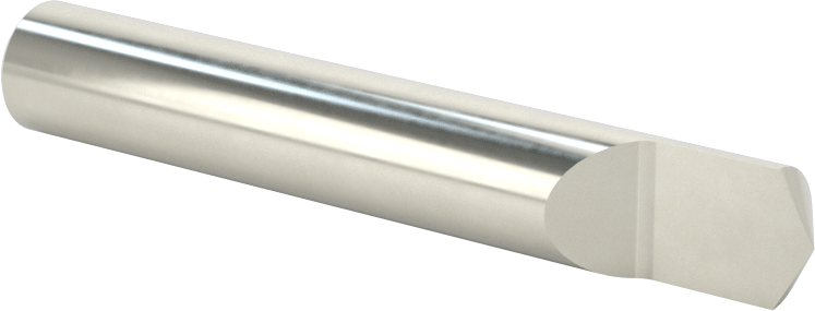 Oyma Uçlu Freze, Kaplamasız, 1 Yiv, 3/8" Freze Çapı, 120 Derece Kesim