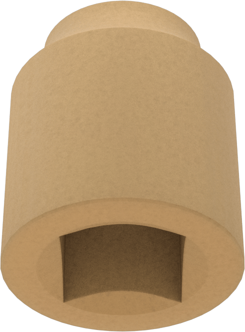 Kıvılcım Çıkarmayan 6 Uçlu Lokma Anahtarı, 1/2" Kare Tahrik, 1/2" Boyut