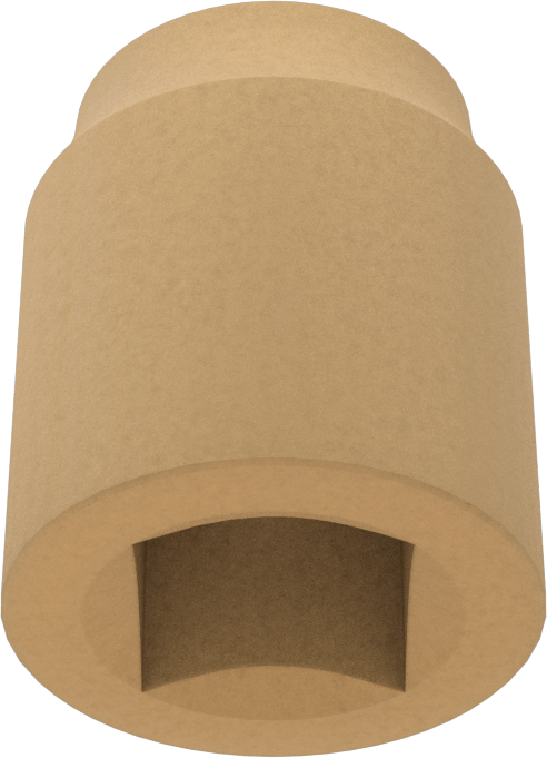 Kıvılcım Çıkarmayan 6 Uçlu Lokma Anahtarı, 1/2" Kare Tahrik, 9/16" Boyut