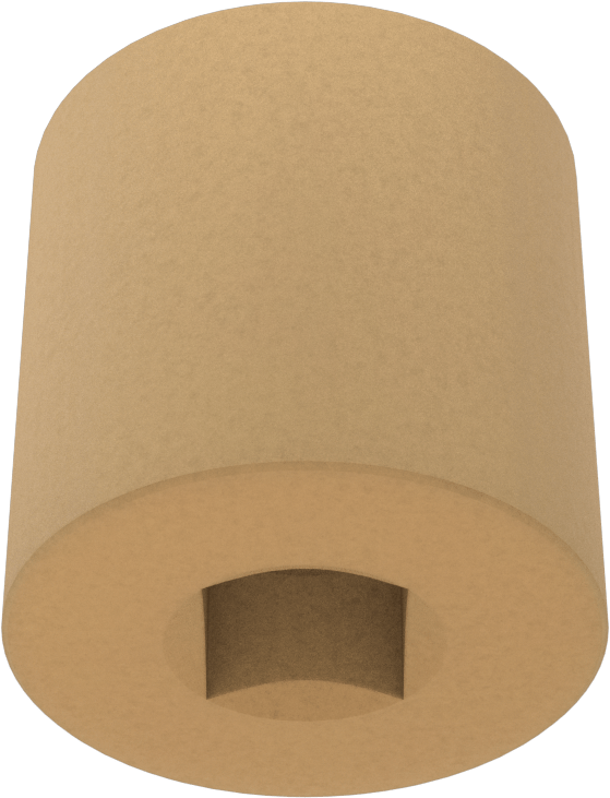 Kıvılcım Çıkarmayan 6 Uçlu Lokma Anahtarı, 1/2" Kare Tahrik, 1" Boyut