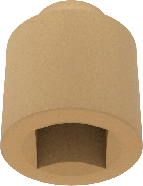 Kıvılcım Çıkarmayan 6 Uçlu Lokma Anahtarı, 1/2" Kare Tahrik, 10 mm Boyut