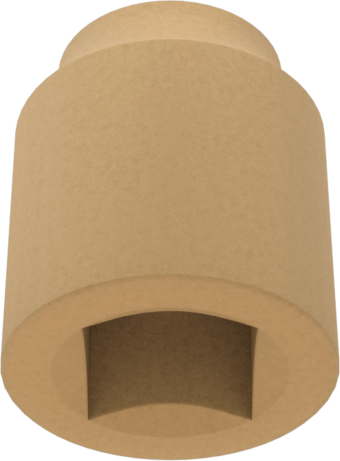 Kıvılcım Çıkarmayan 6 Uçlu Lokma Anahtarı, 1/2" Kare Tahrik, 13 mm Boyut