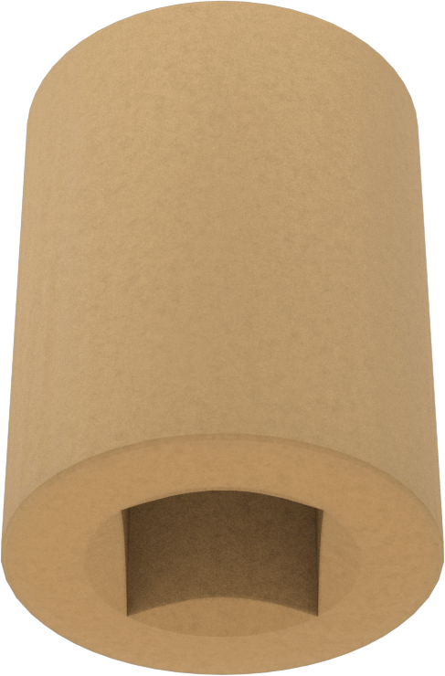 Kıvılcım Çıkarmayan 6 Uçlu Lokma Anahtarı, 1/2" Kare Tahrik, 19 mm Boyut