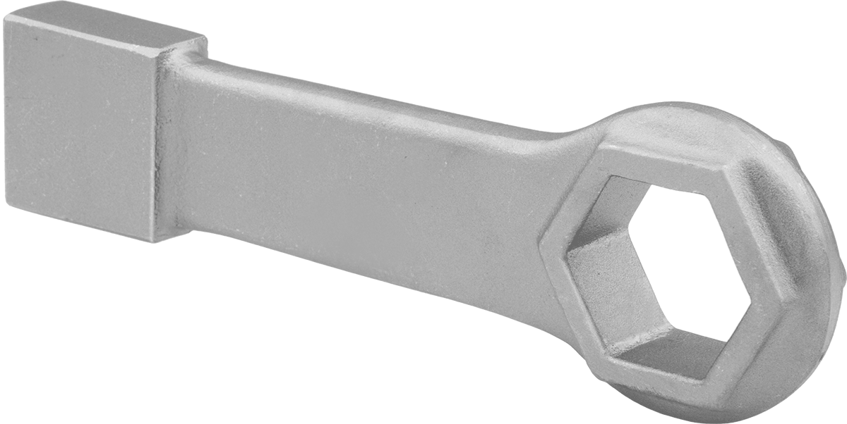 Kıvılcım Çıkarmayan Vurma Kutusu Anahtarı, 1 5/8" Boyut, 8-3/4" Toplam Uzunluk