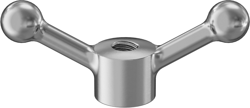 Alüminyum Tutamak, 1/2"-13 Dişli Delikli, 1-7/8" Çıkıntı