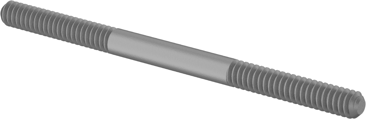 Bağlantı Çubuğu, Karbon Çelik, 3" Toplam Uzunluk, 10-24 Diş